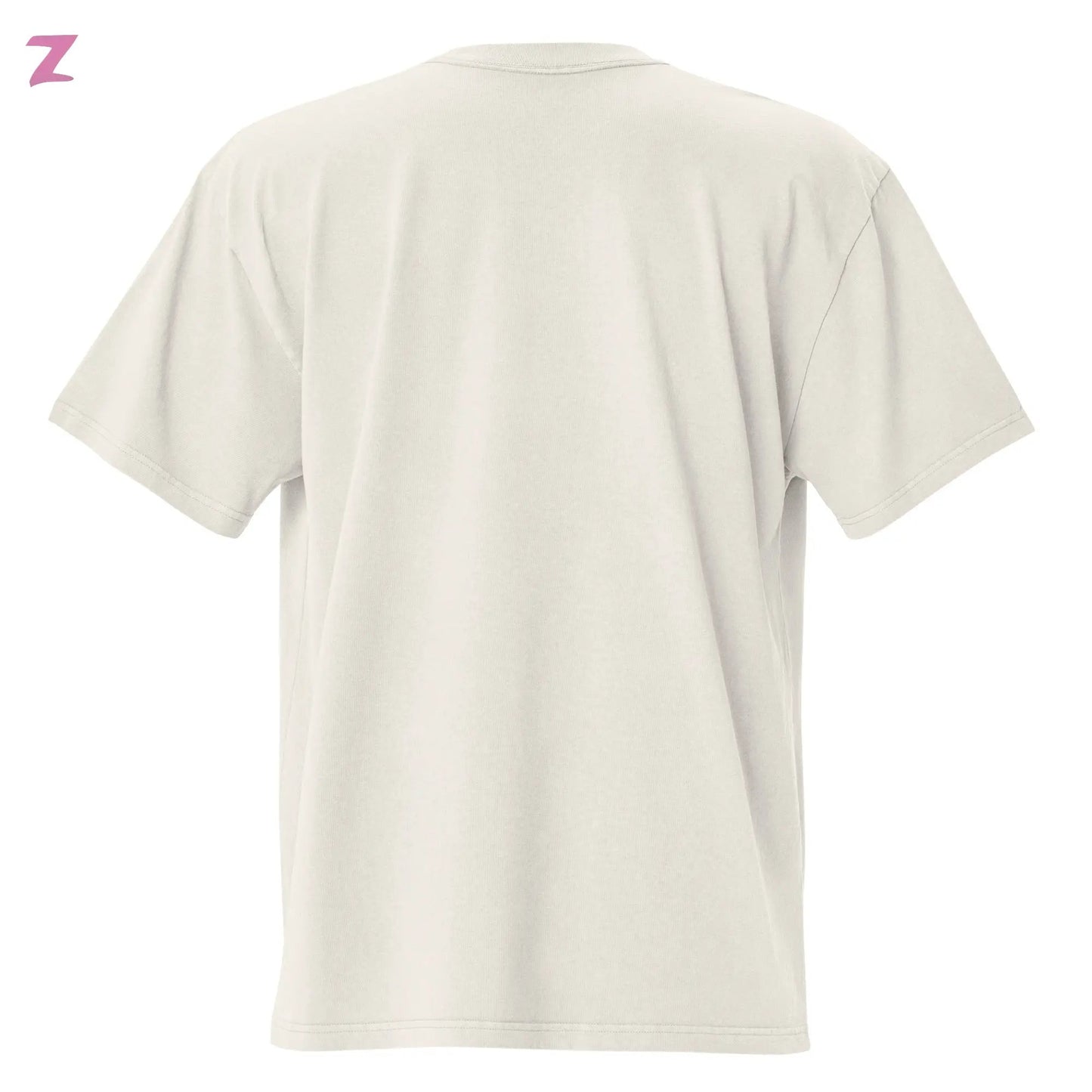 No Sleep Faded Heavy Oversized Rave Shirt - Frontprint Zernox