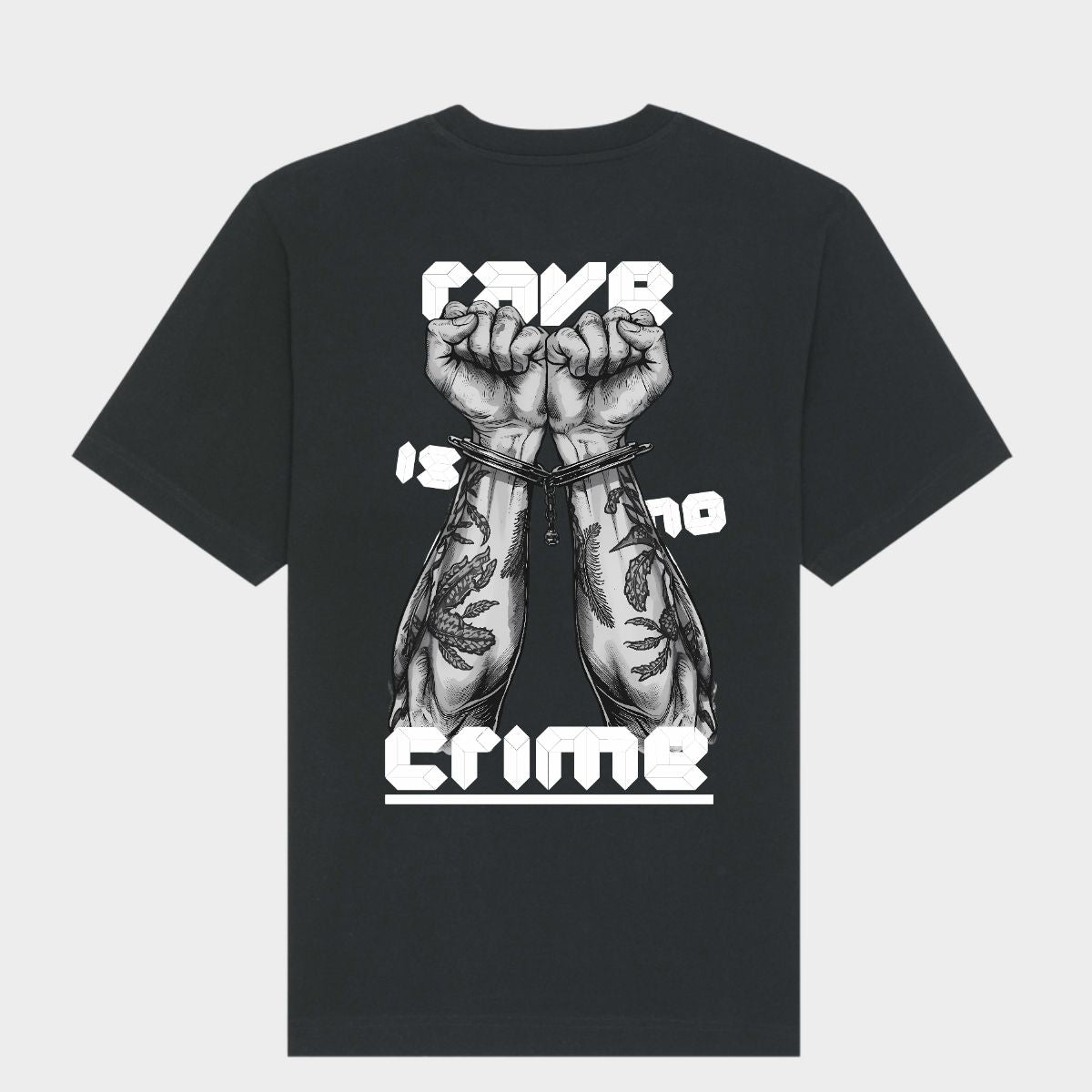 Oversized Rave Shirt „Rave is no Crime“ | Zernox zernox