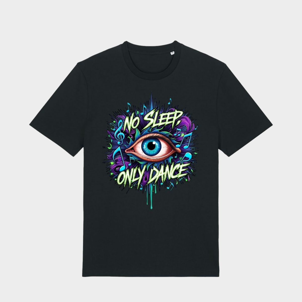 Bio Rave Shirt „No Sleep Only Dance“ | Zernox zernox