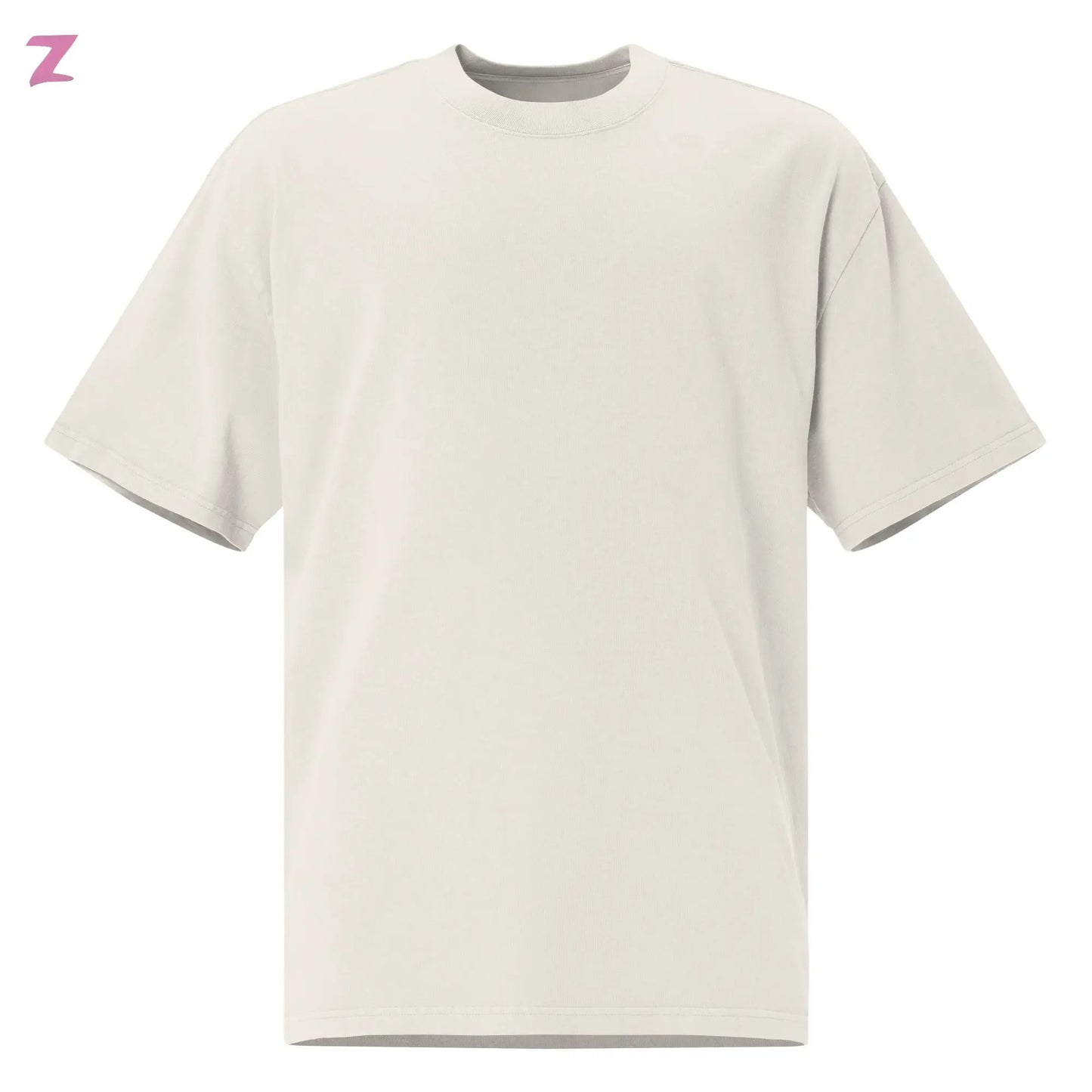 Zaag Rave DJ Faded Oversize Shirt - Backprint Zernox