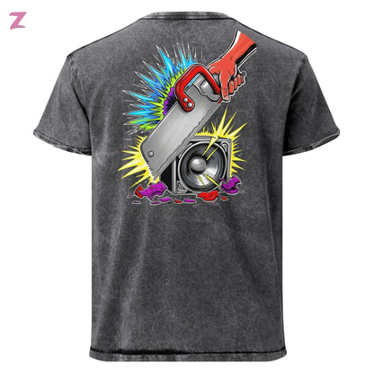 Zaag Rave DJ Denim Shirt - Backprint Zernox