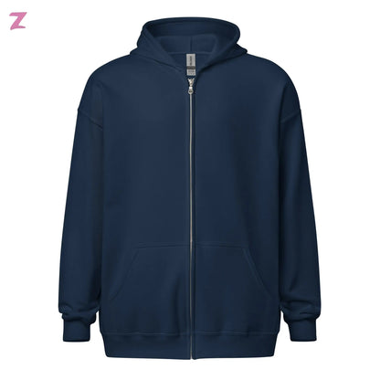 Drippy Butterfly Zip Hoodie mit Backprint Zernox