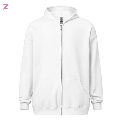 Drippy Butterfly Zip Hoodie mit Backprint Zernox