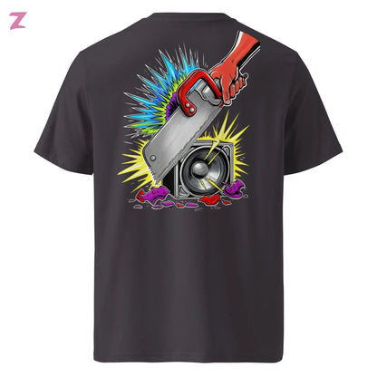 Zaag Organic Rave DJ Shirt - Backprint Zernox