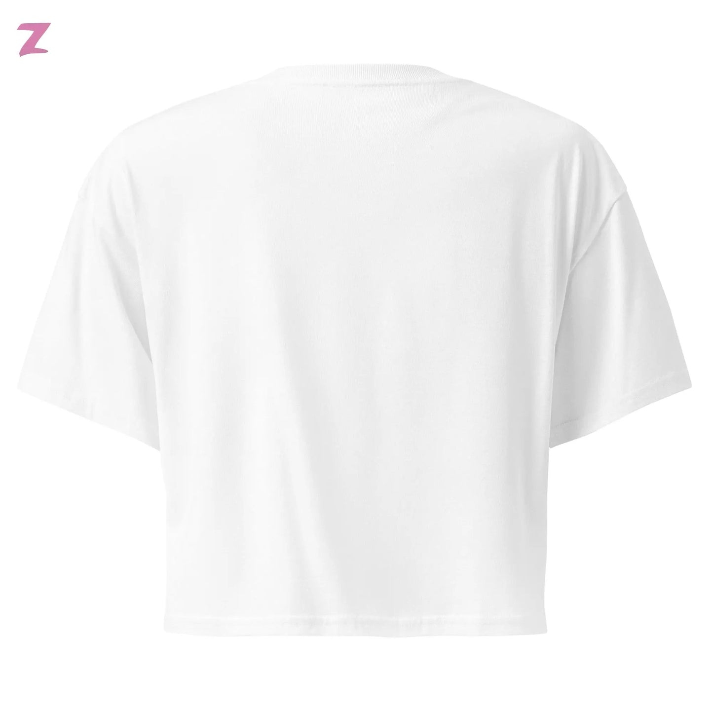 No Sleep Rave Crop Top - Frontprint Zernox